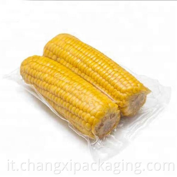 corn vacuum packaging